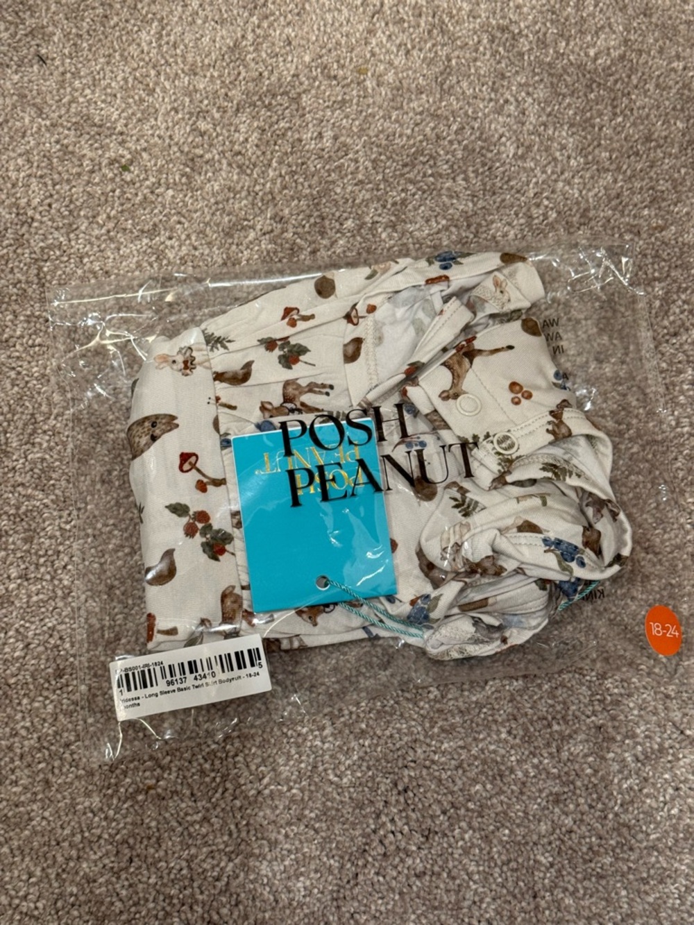Posh Peanut Iridessa bodysuit twirl NWT